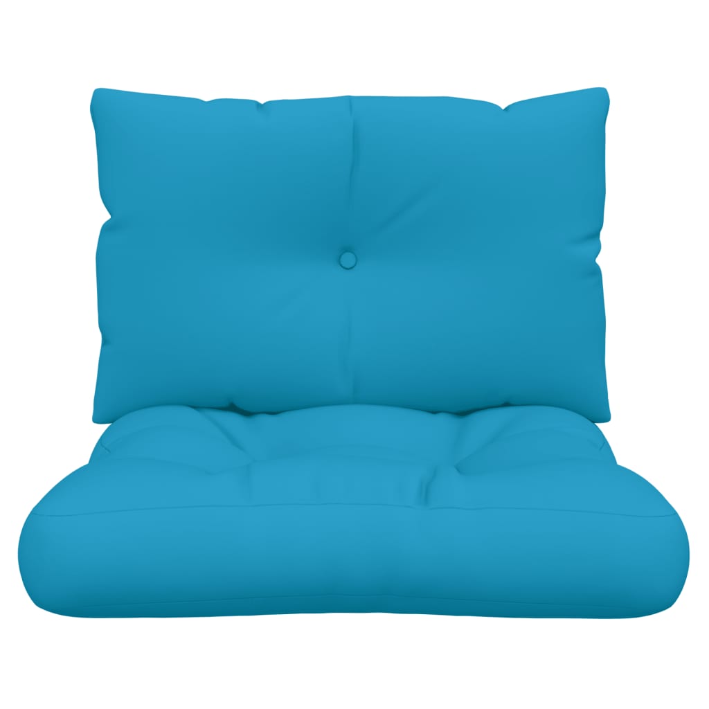 Pallet Cushions 2 pcs. Blue Fabric