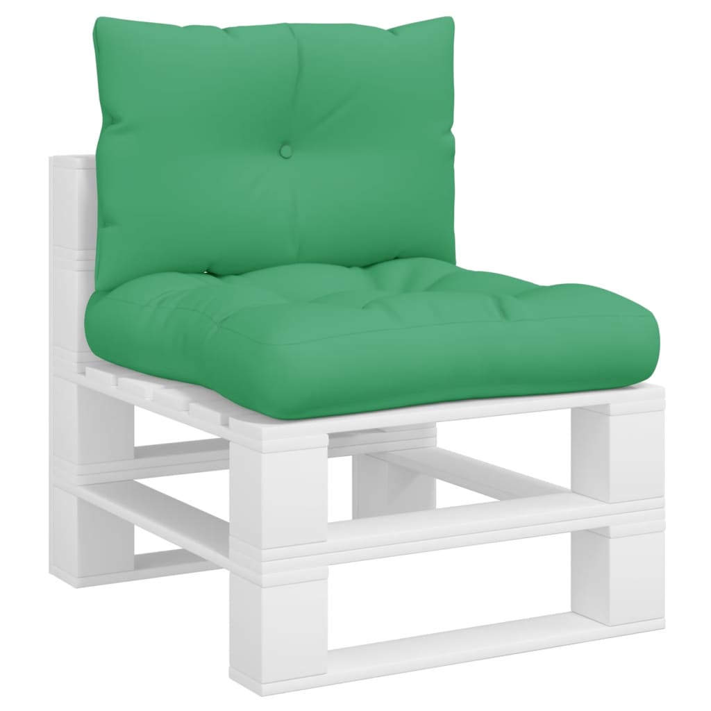 Pallet Cushion 2-piece Green Fabric