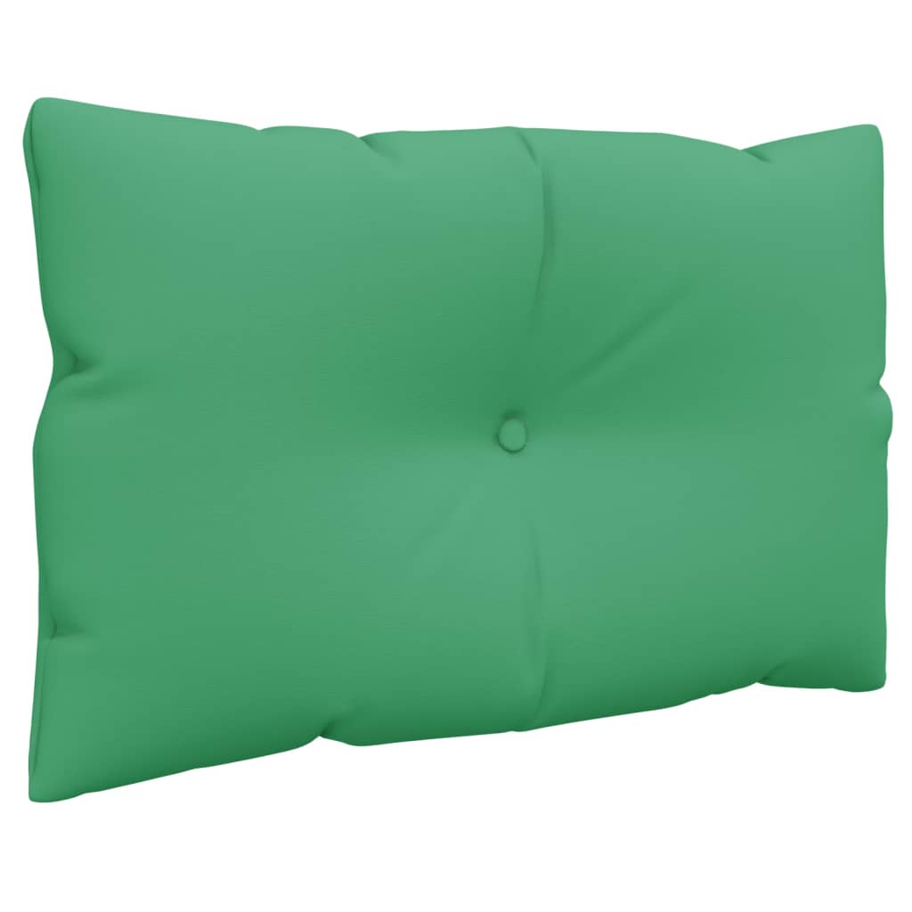 Pallet Cushion 2-piece Green Fabric
