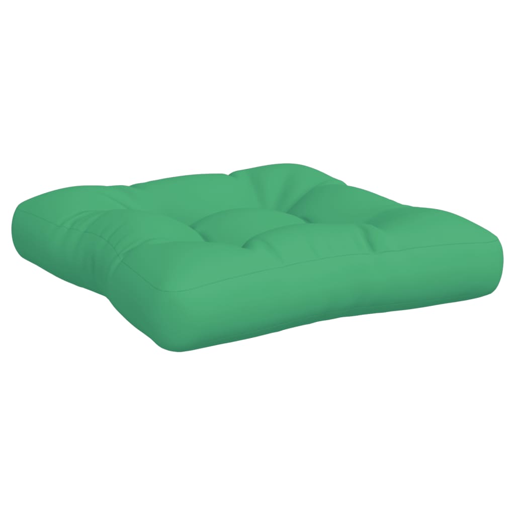 Pallet Cushion 2-piece Green Fabric
