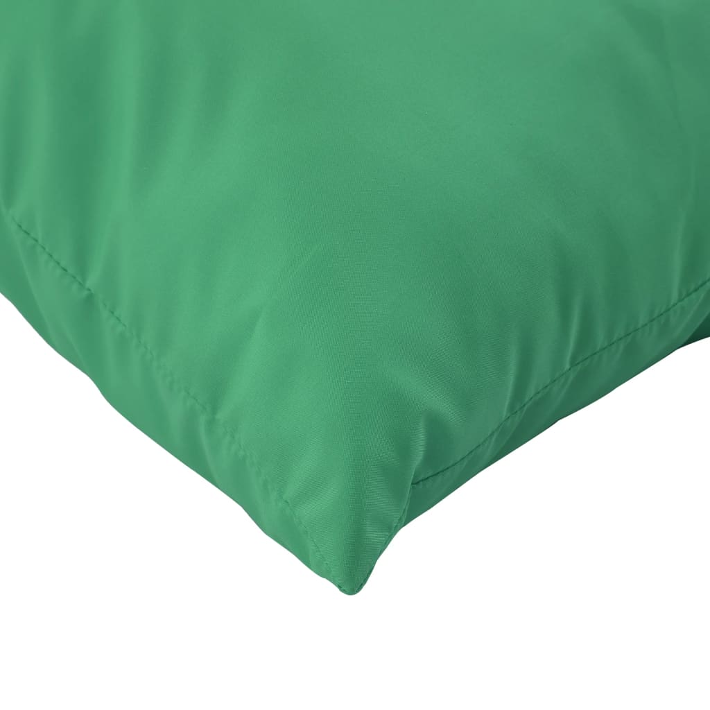Pallet Cushion 2-piece Green Fabric