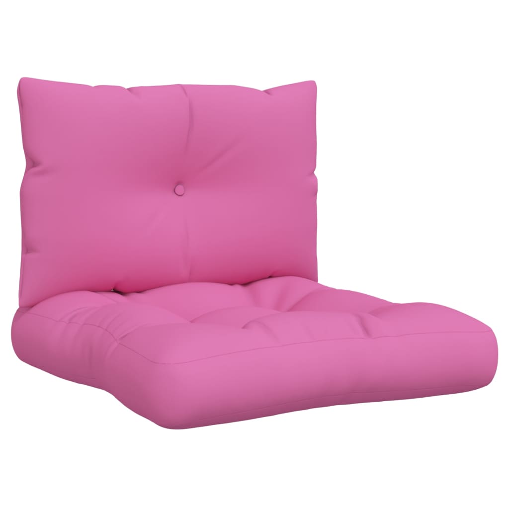 Pallet Cushions 2 pcs. Pink Oxford Fabric