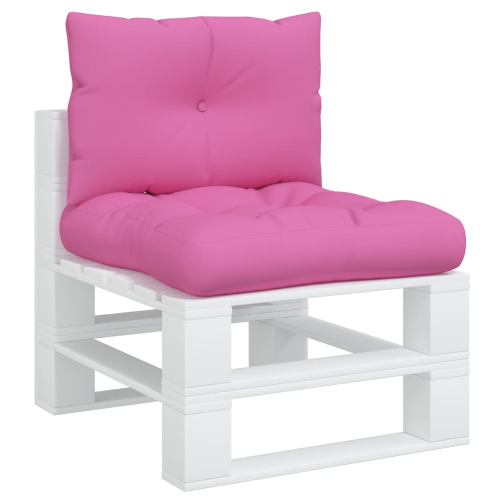 Pallet Cushions 2 pcs. Pink Oxford Fabric