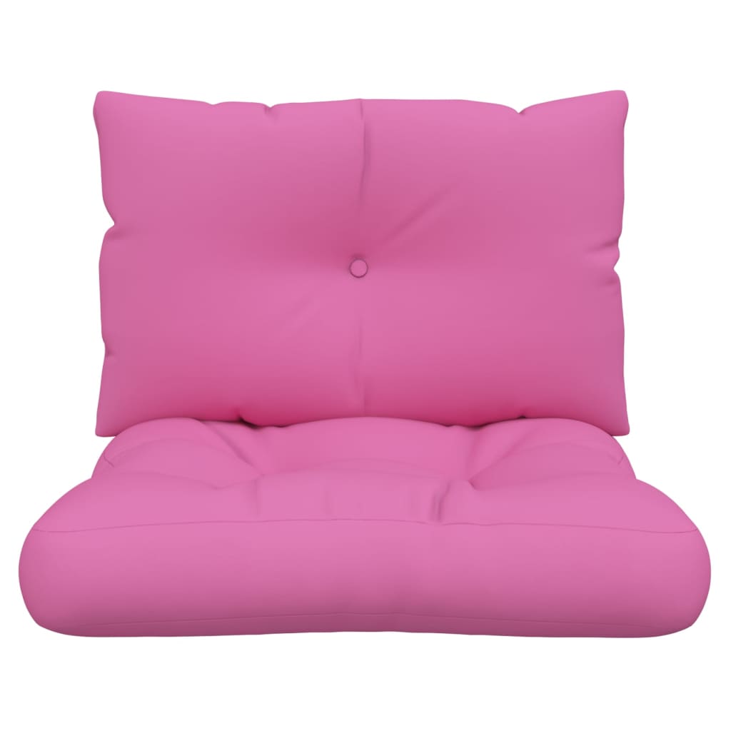 Pallet Cushions 2 pcs. Pink Oxford Fabric