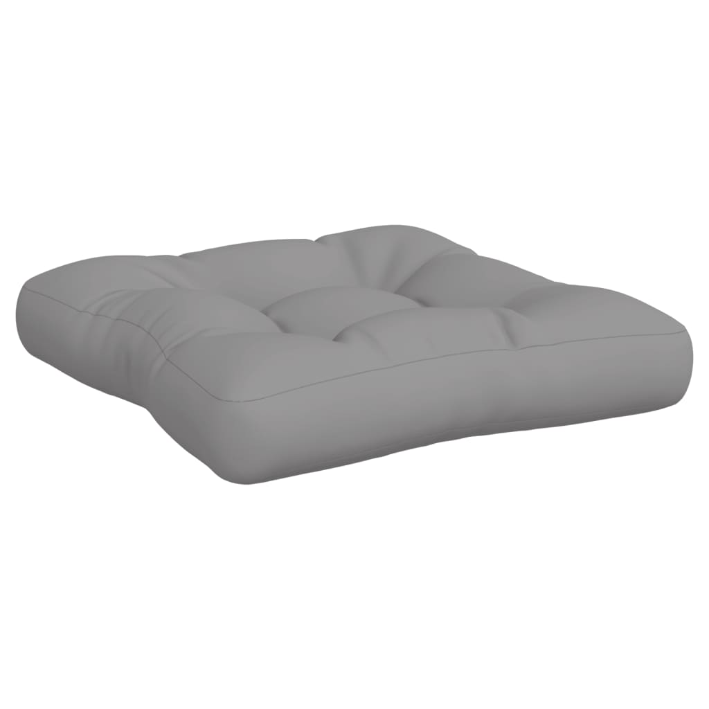 Pallet Cushion 3-pc. Gray Fabric