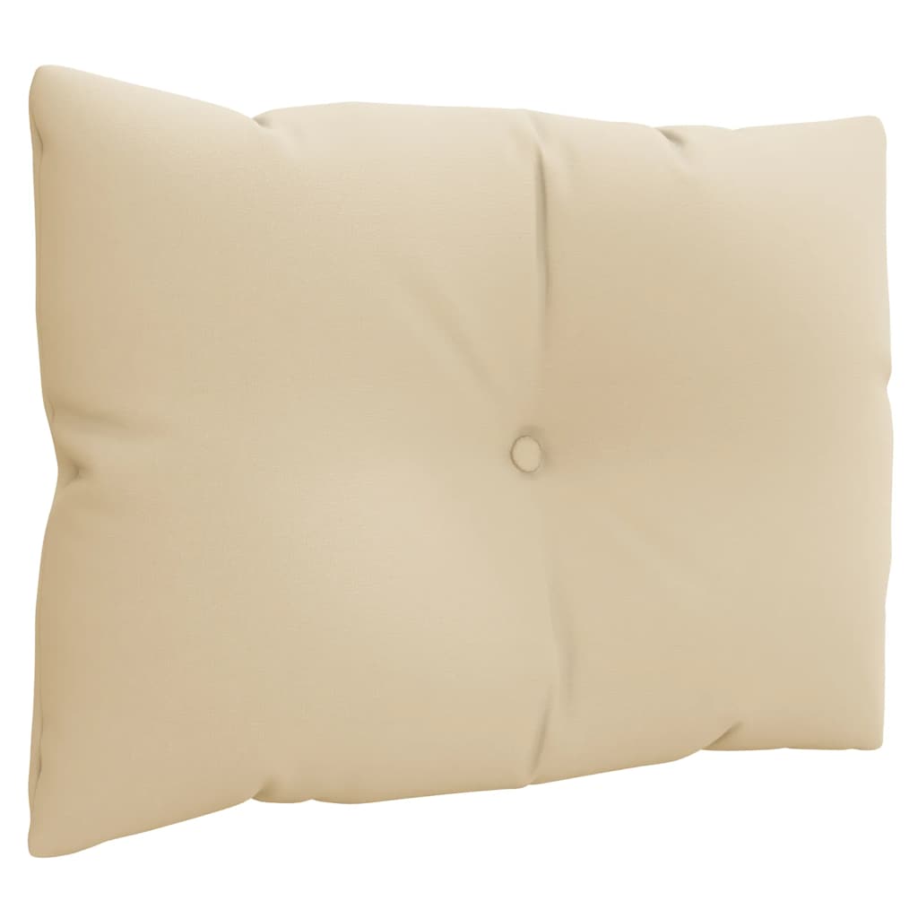 3-piece Pallet Cushion Set, Beige Fabric