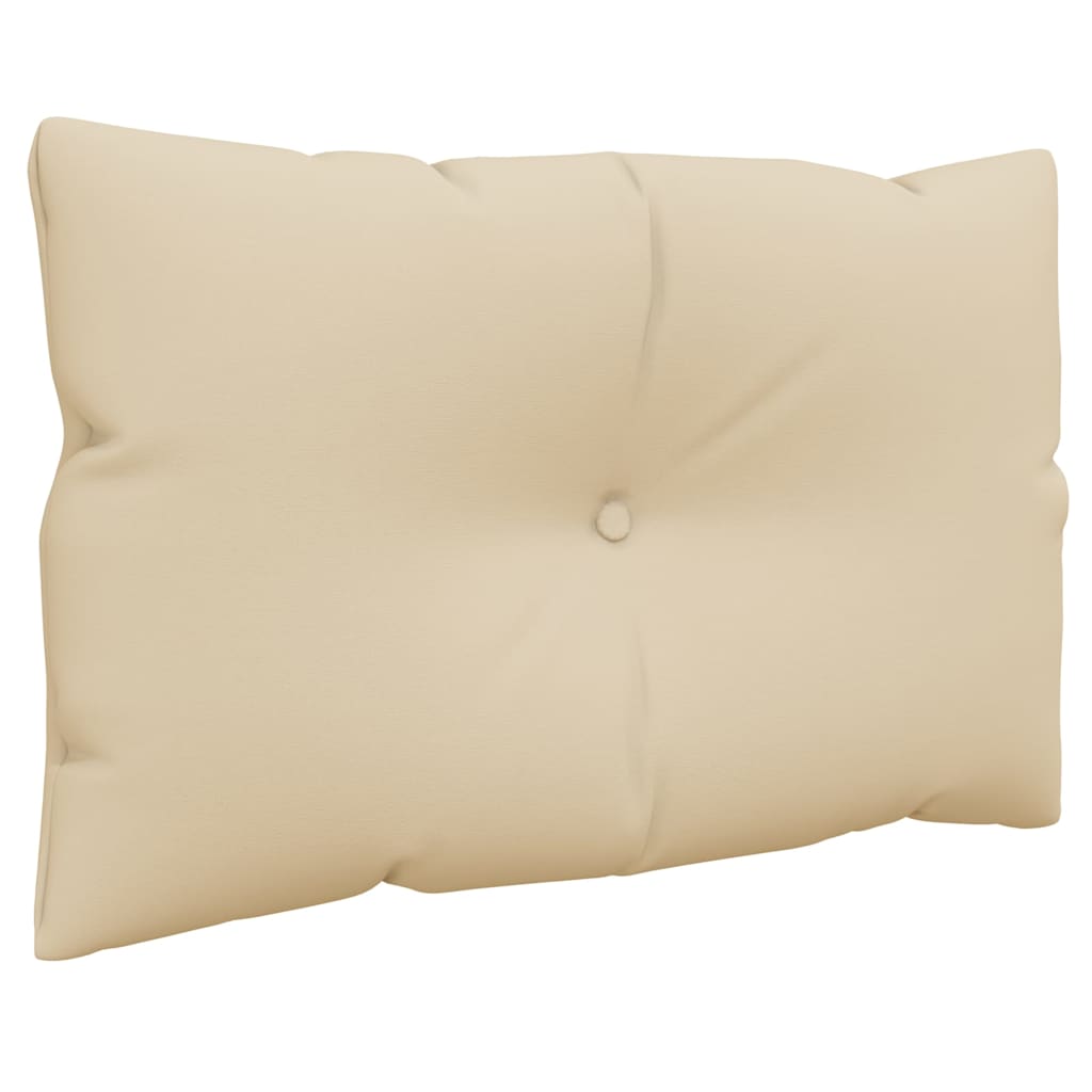 3-piece Pallet Cushion Set, Beige Fabric