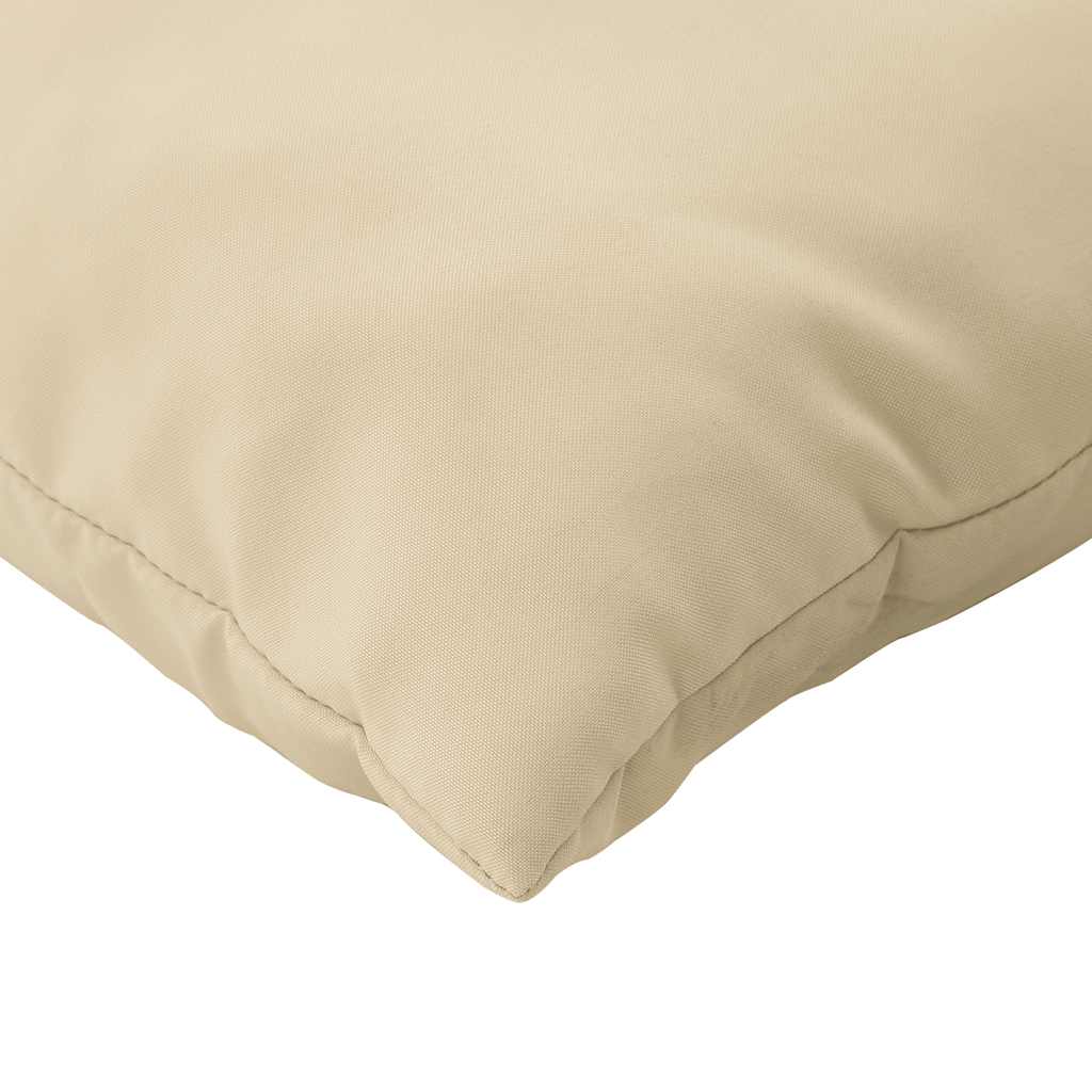 3-piece Pallet Cushion Set, Beige Fabric