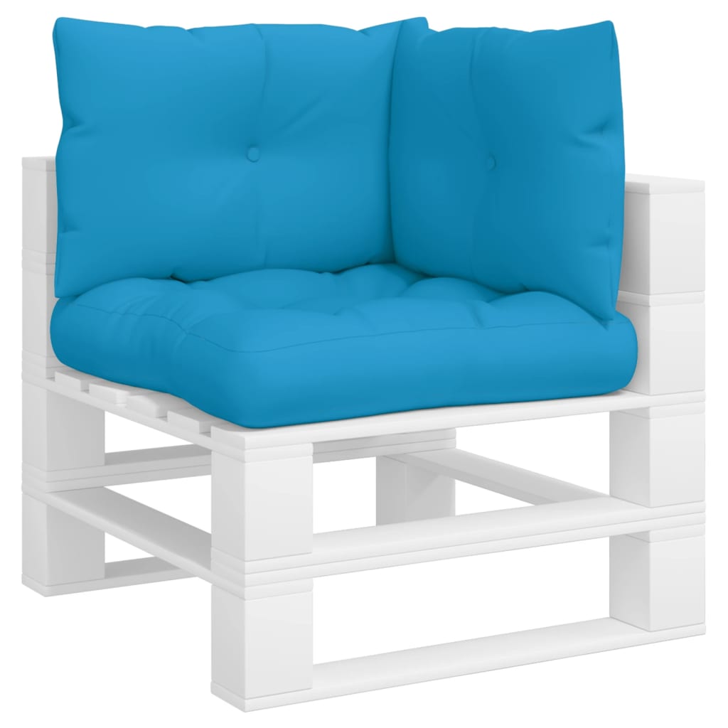 Pallet Cushions 3-pc. Blue Fabric