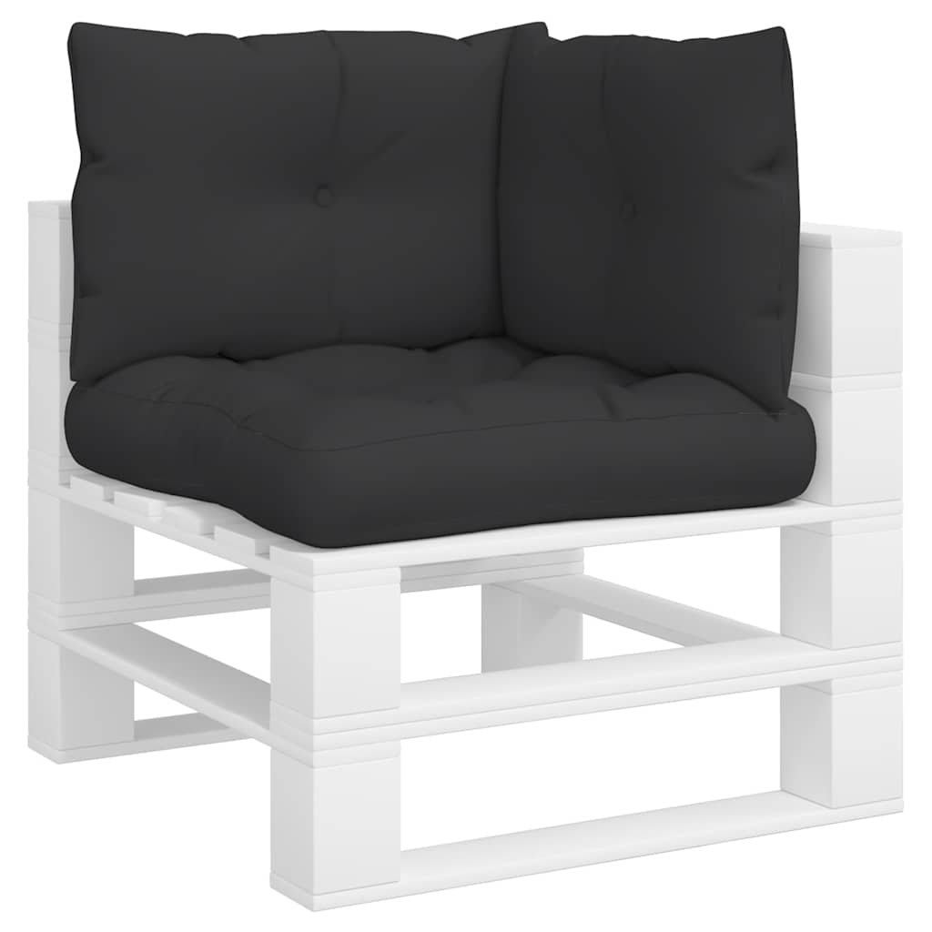 Pallet Cushion 3-pc. Black Fabric