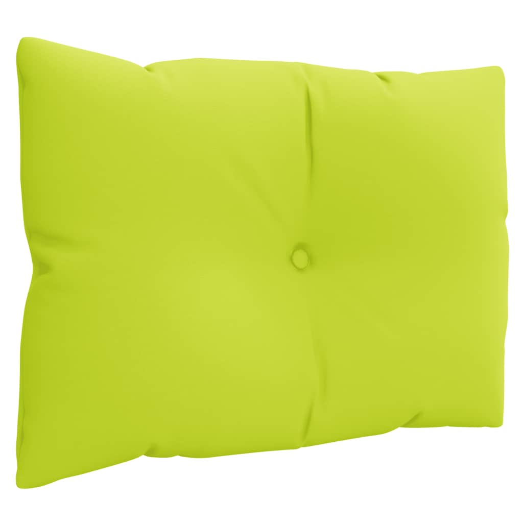 Coussins de palette 3 pièces Tissu vert clair