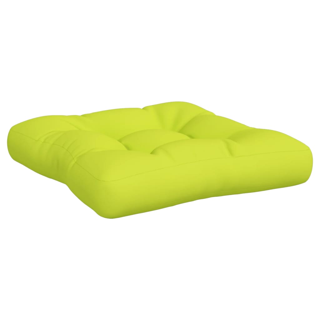 Coussins de palette 3 pièces Tissu vert clair