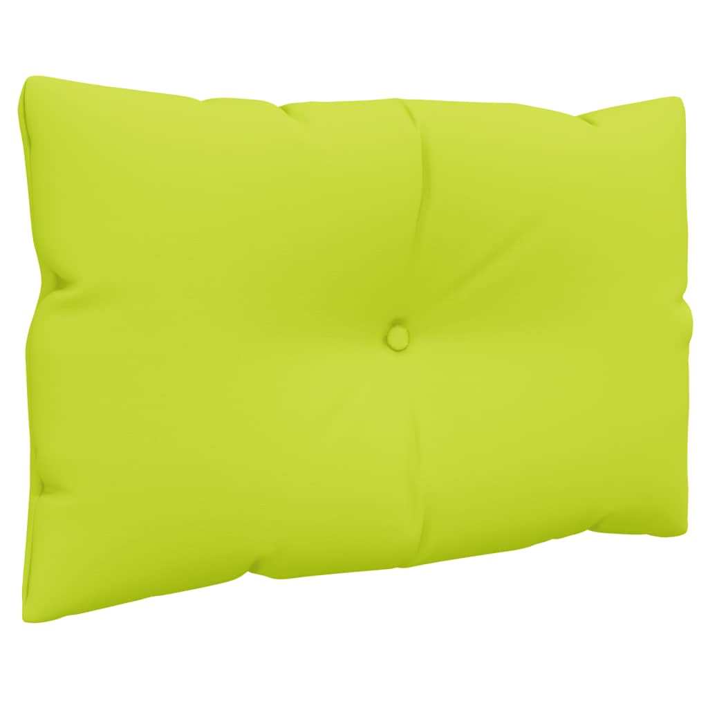 Coussins de palette 3 pièces Tissu vert clair