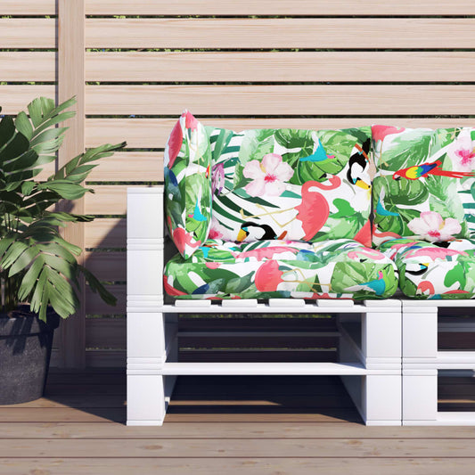 Pallet Cushions 3 pcs. Multicolour Oxford Fabric