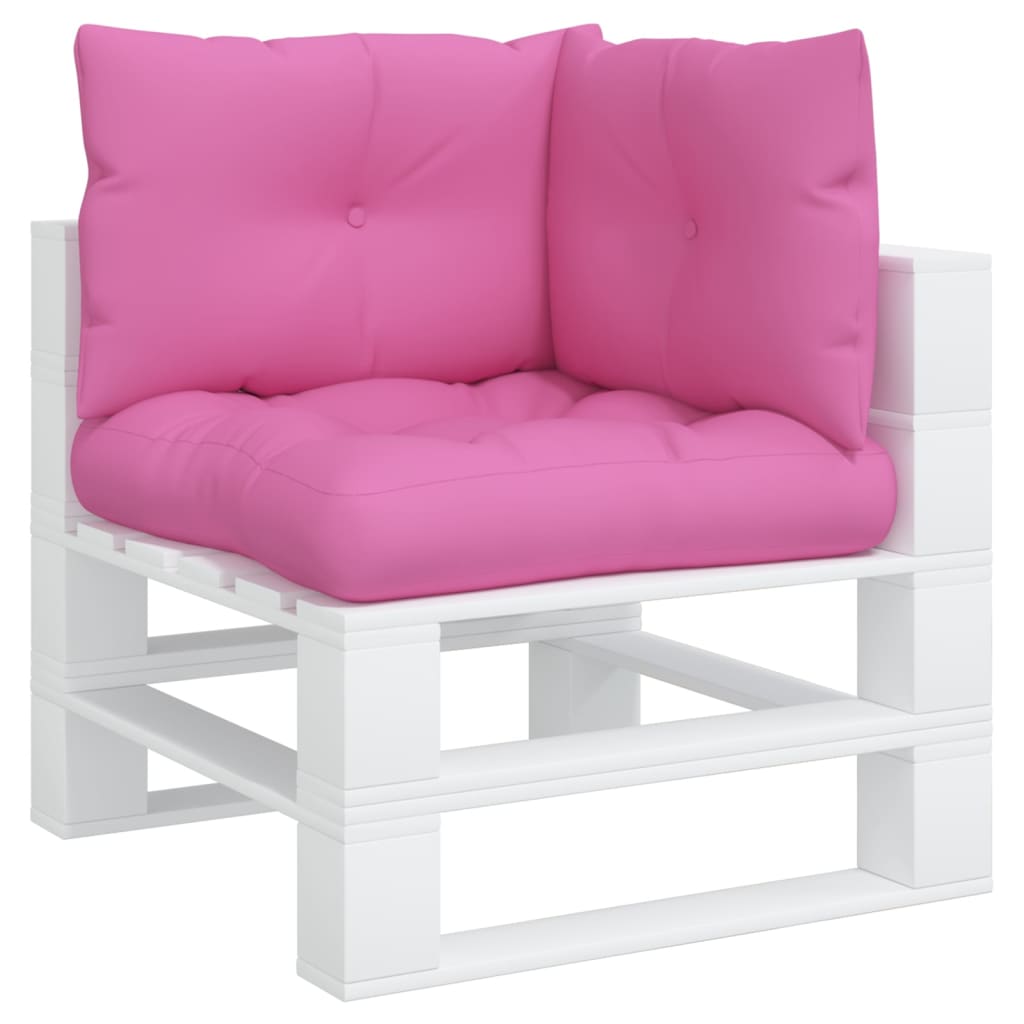 Palettenkissen 3 Stk. Rosa Oxford-Stoff