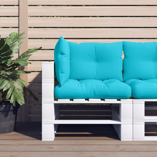 Pallet Cushions 3 pcs. Turquoise Oxford Fabric