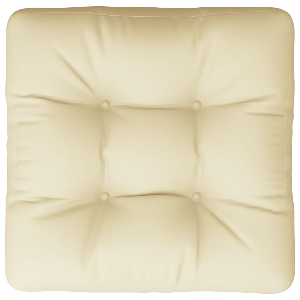 Pallet Cushion Cream 60x61.5x10 cm Fabric