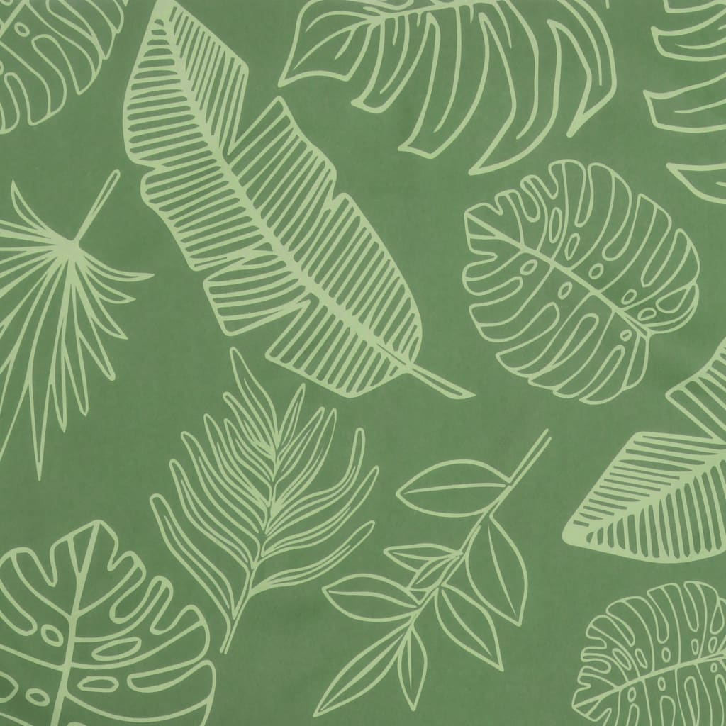 Coussin de palette motif feuilles 60x61,5x10 cm Tissu Oxford