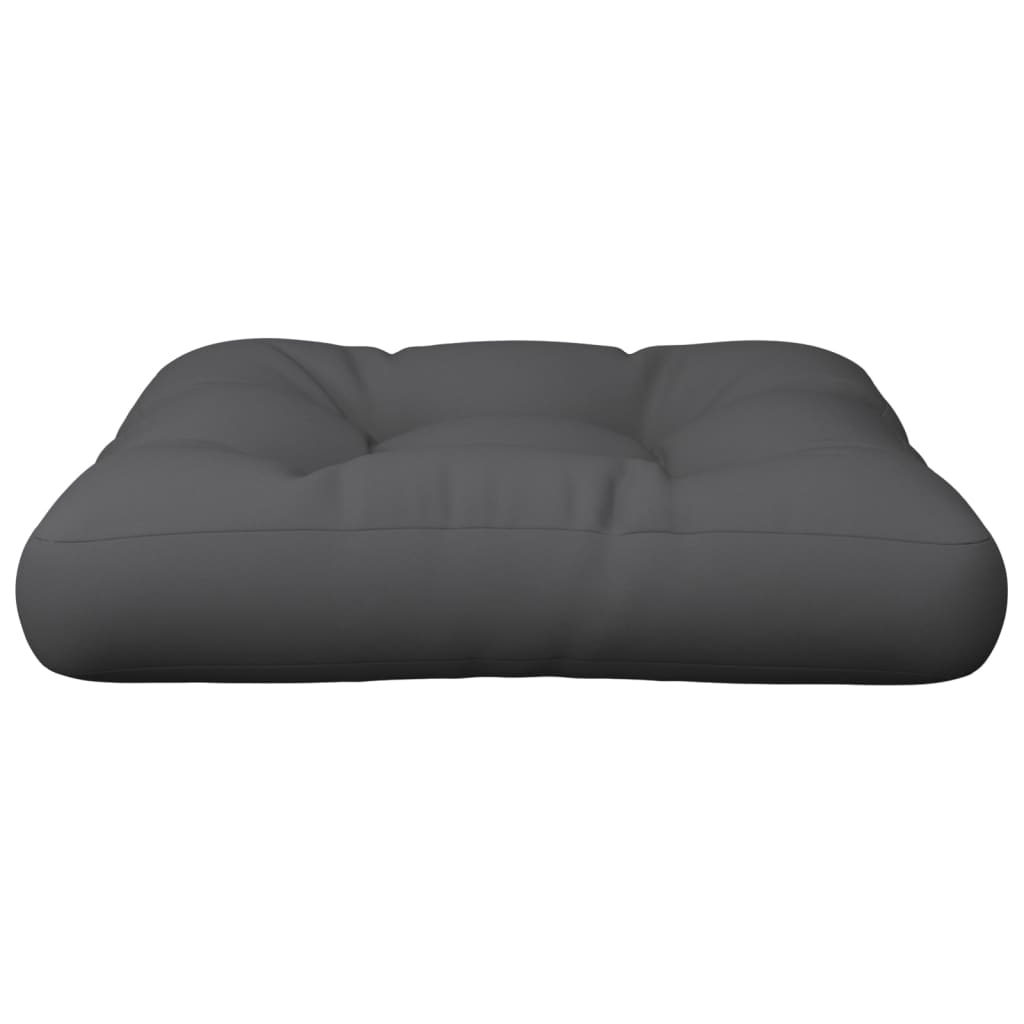 Pallet Cushion Anthracite 58x58x10 cm Fabric