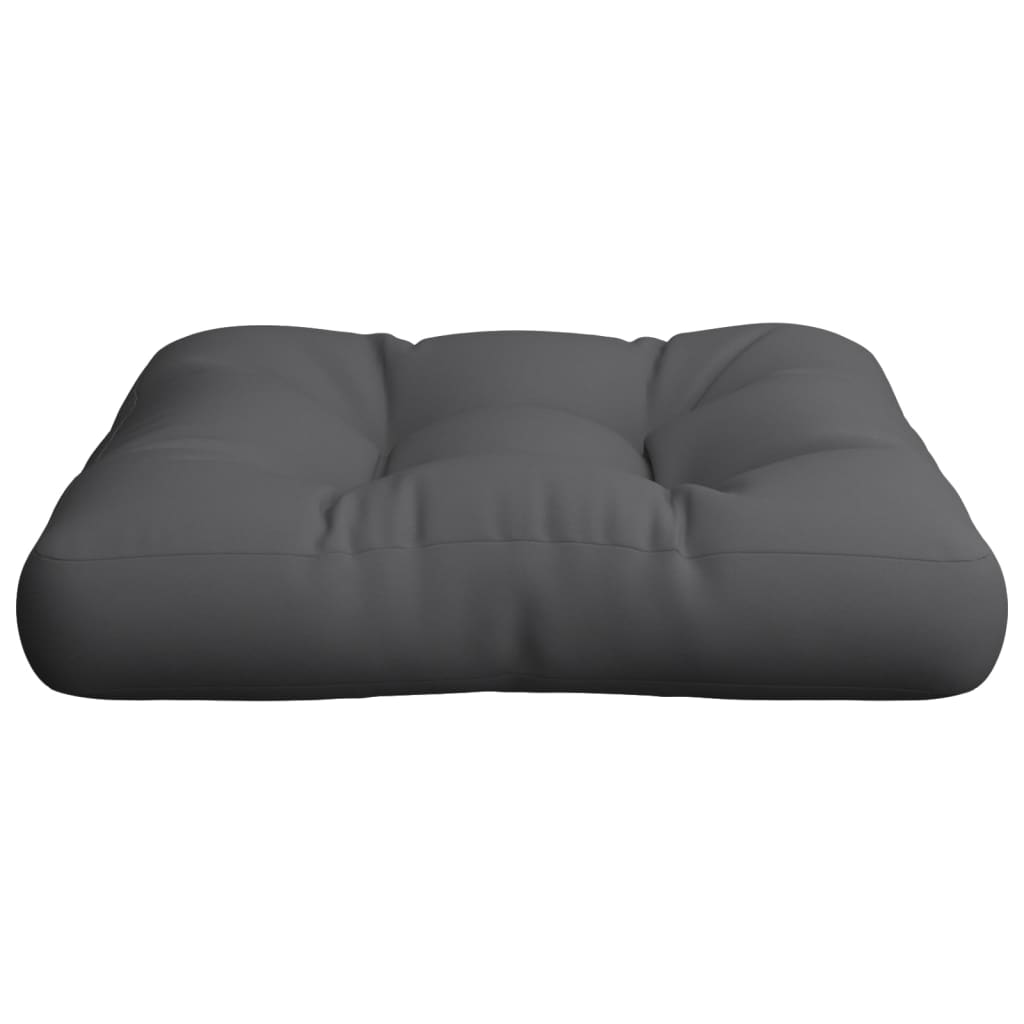 Pallet Cushion Anthracite 58x58x10 cm Fabric