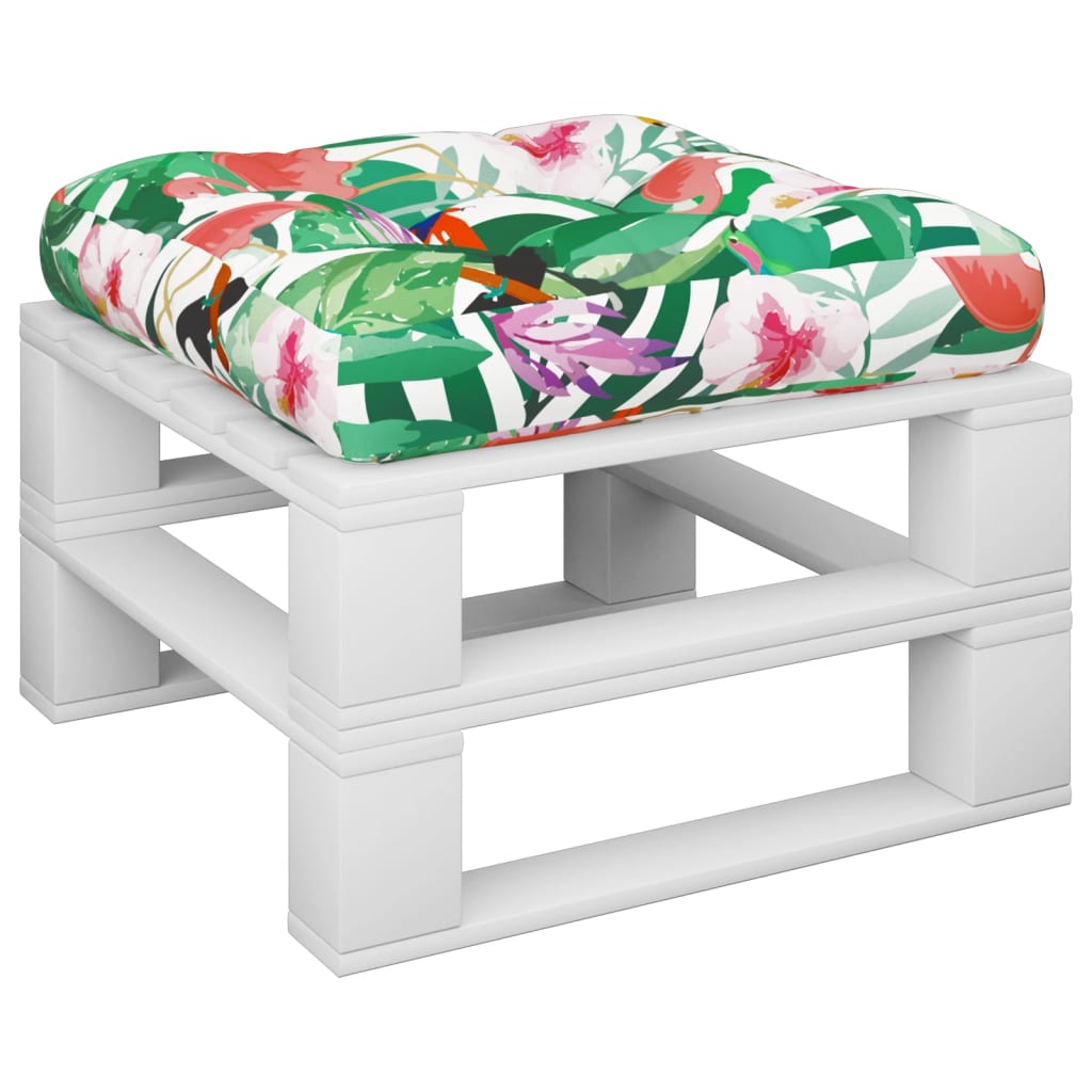 Pallet Cushion Multicolored 58x58x10 cm Oxford Fabric