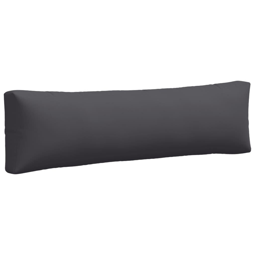 Coussin pour palette 2 pièces Tissu anthracite