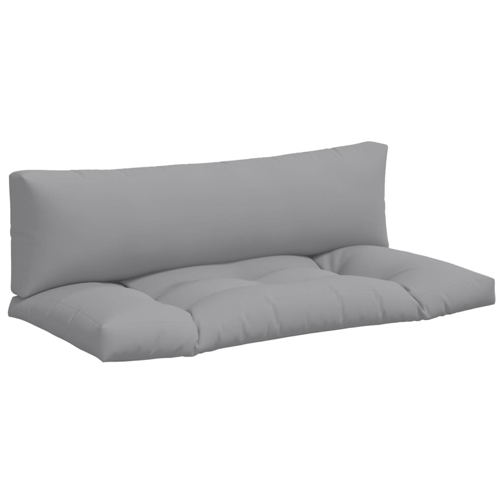 2-piece Pallet Cushion Set, Grey Fabric