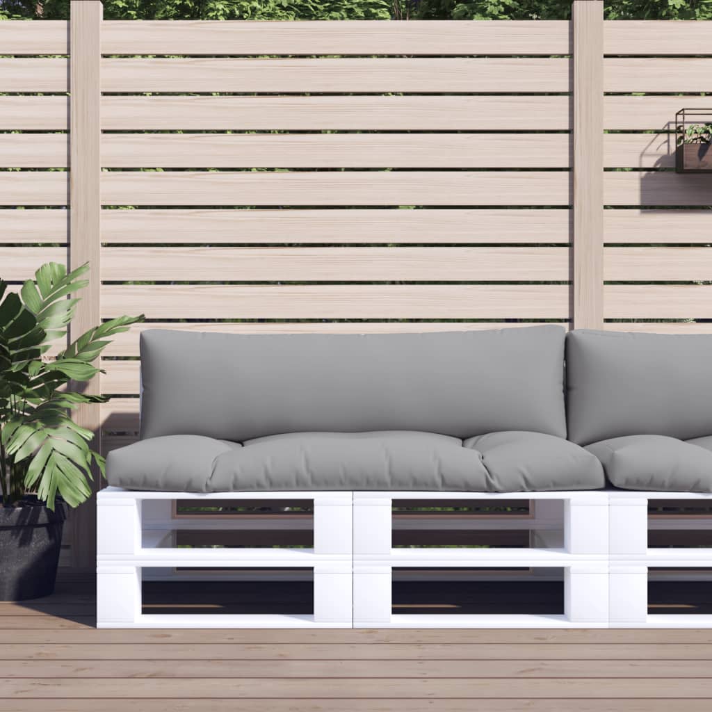 2-piece Pallet Cushion Set, Grey Fabric