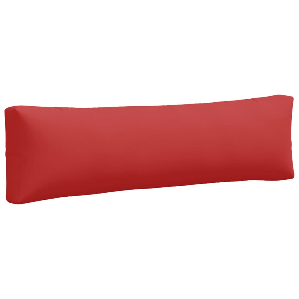 Pallet Cushion 2-pc. Red Fabric