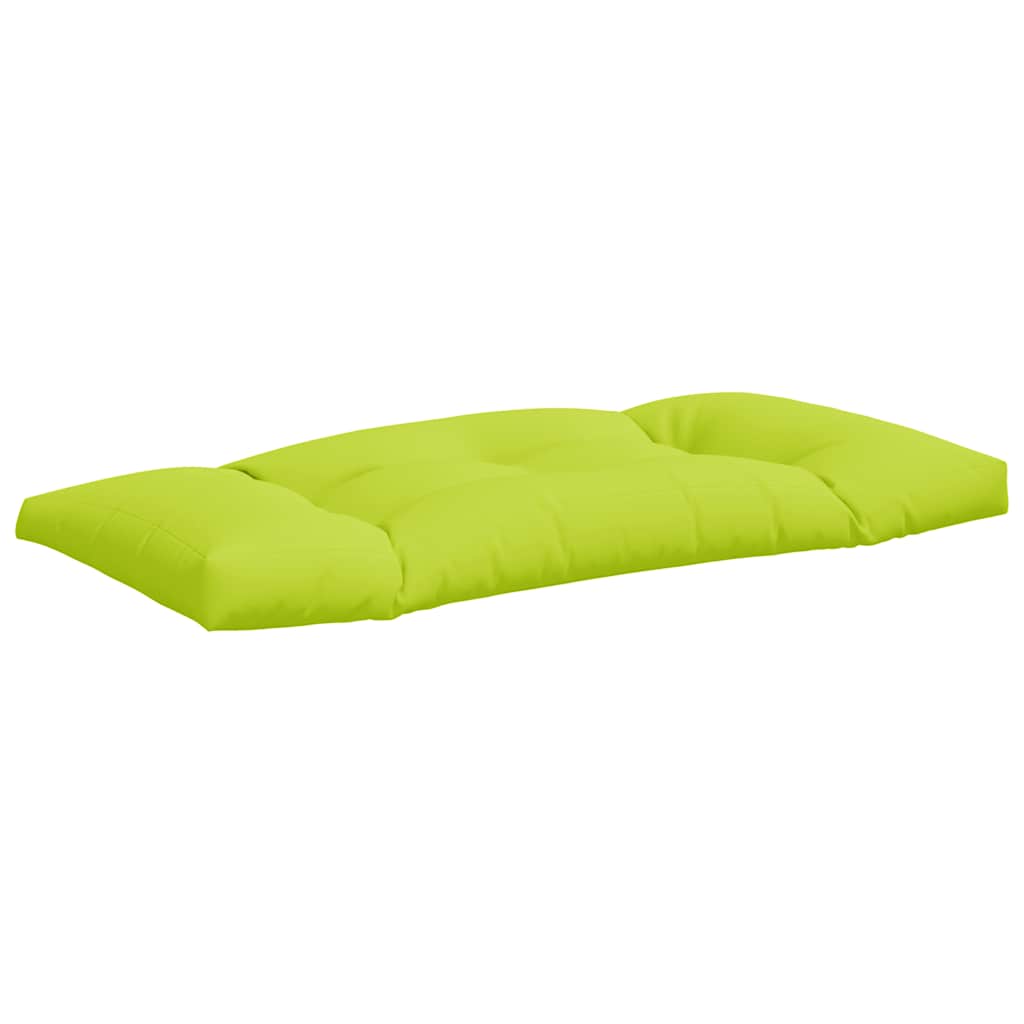 Coussin pour palette 2 pièces Tissu vert vif