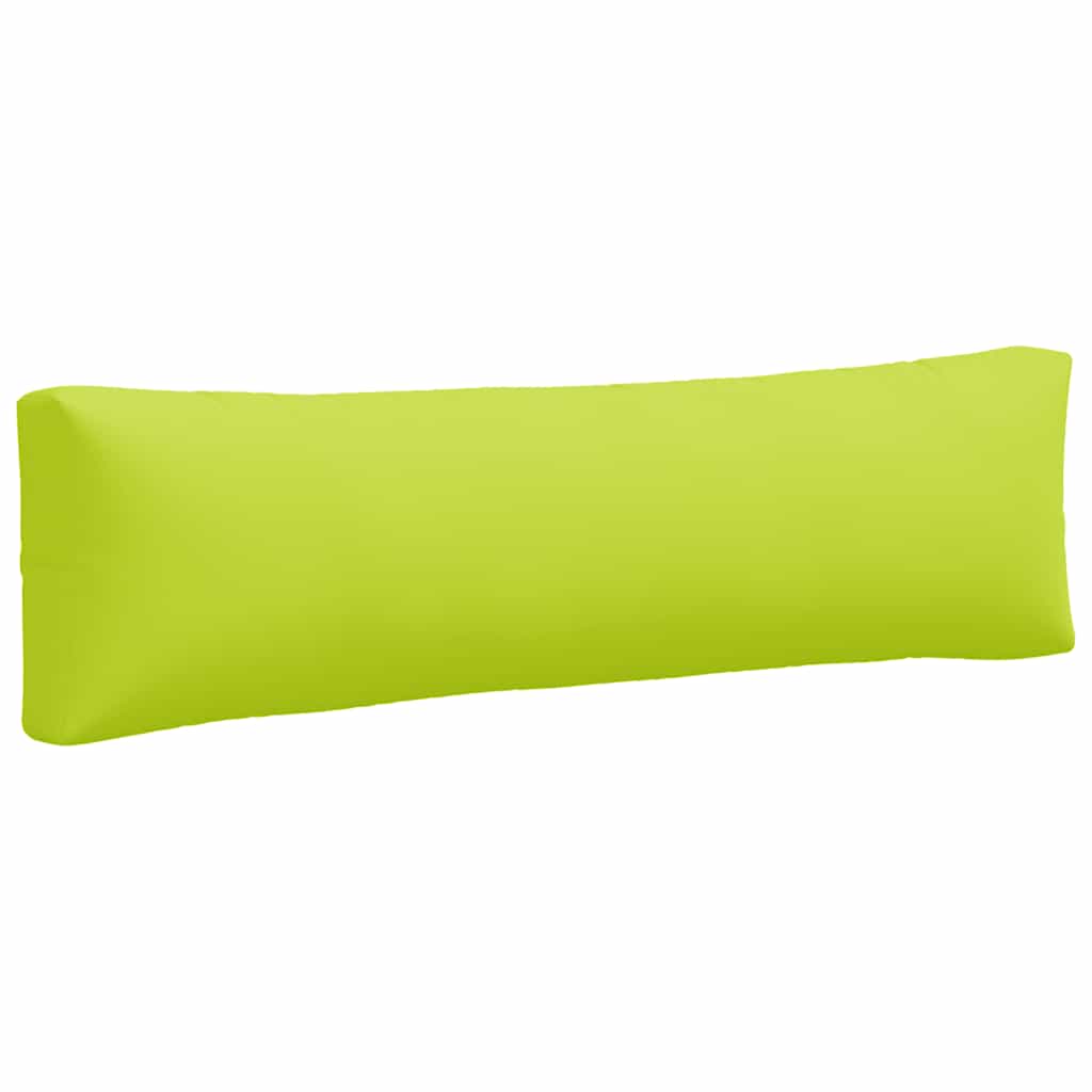 Coussin pour palette 2 pièces Tissu vert vif