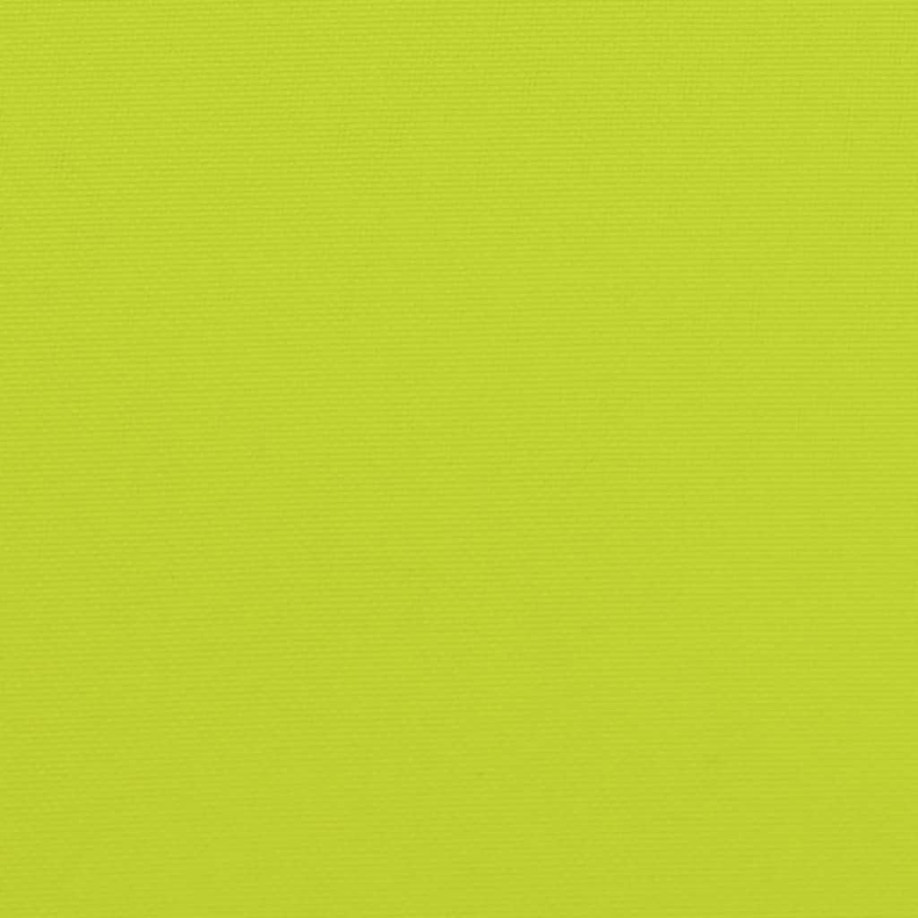 Coussin pour palette 2 pièces Tissu vert vif