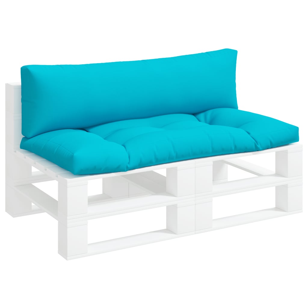 Pallet Cushions 2 pcs. Turquoise Oxford Fabric