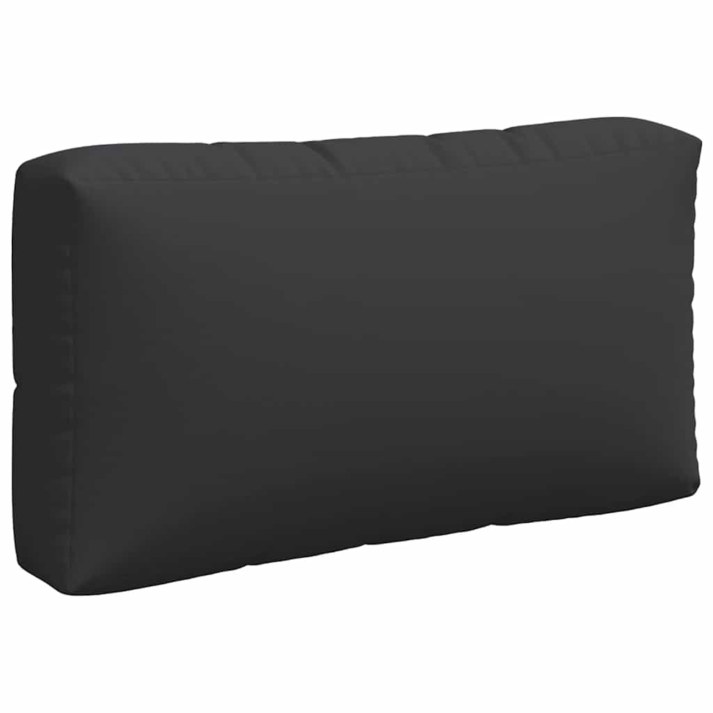 Coussins de palette 3 pièces Tissu noir
