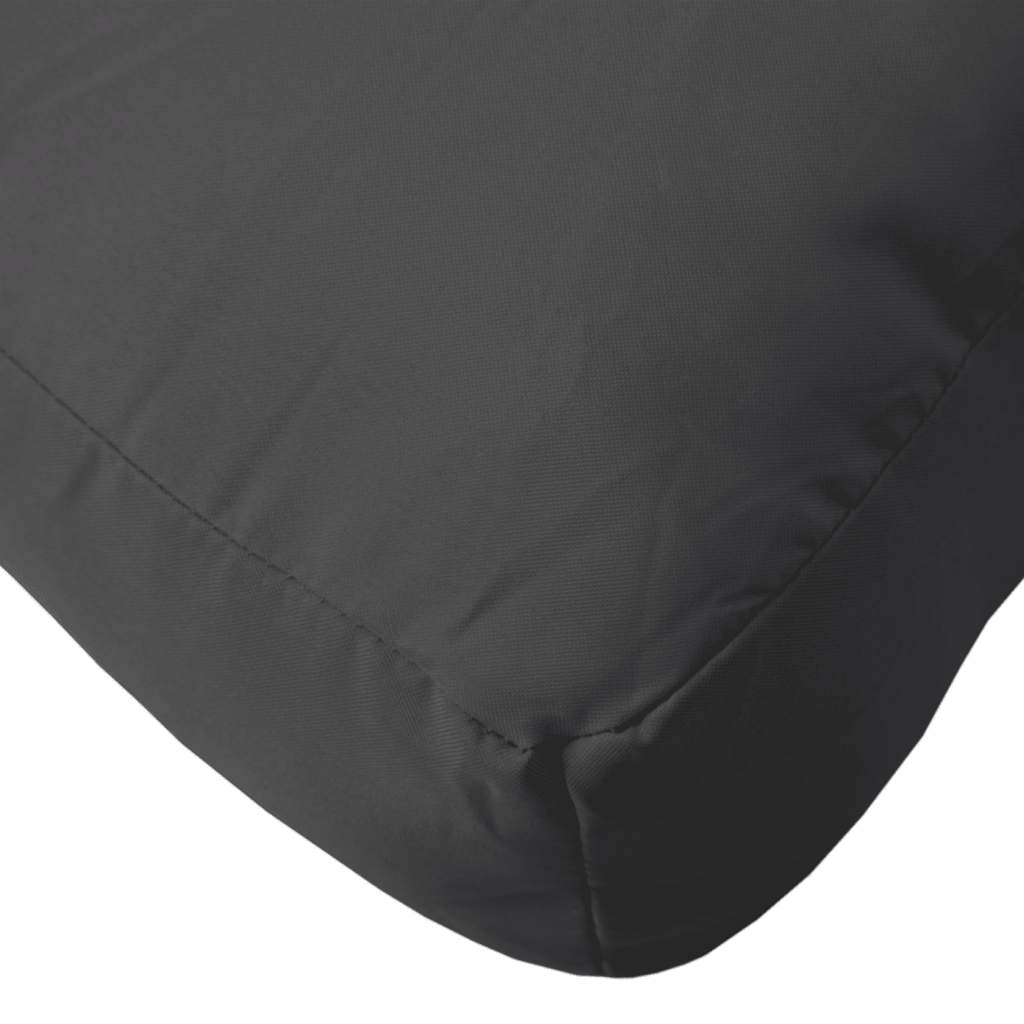 Coussins de palette 3 pièces Tissu noir