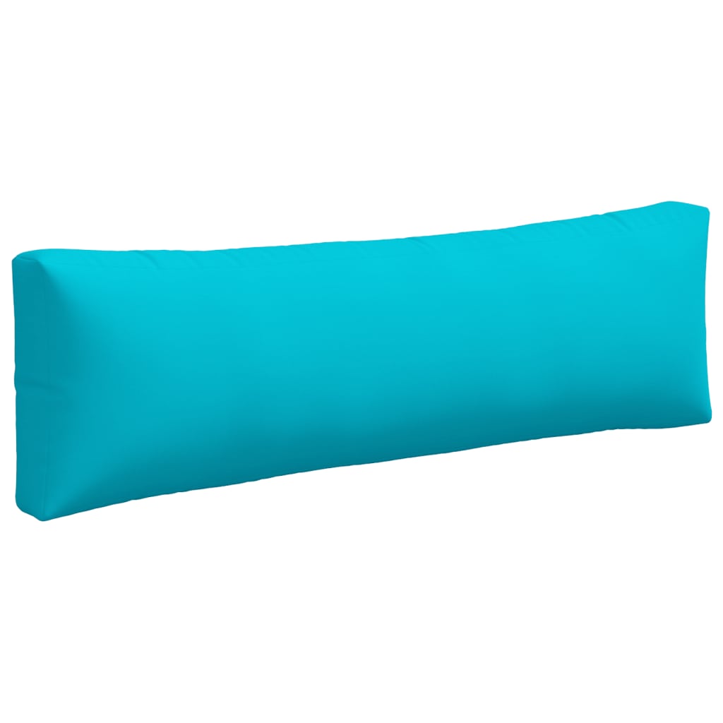 Coussin de palette 3 pcs Tissu Oxford turquoise