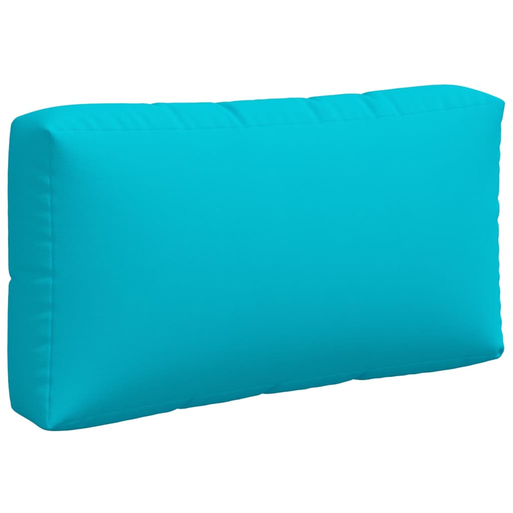 Coussin de palette 3 pcs Tissu Oxford turquoise