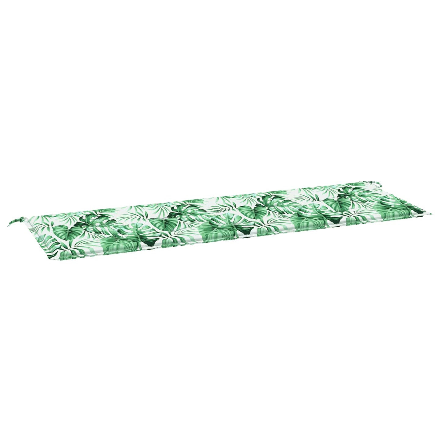 Coussin de banc Feuille Motif feuille 150 x 50 x 3 cm Tissu Oxford