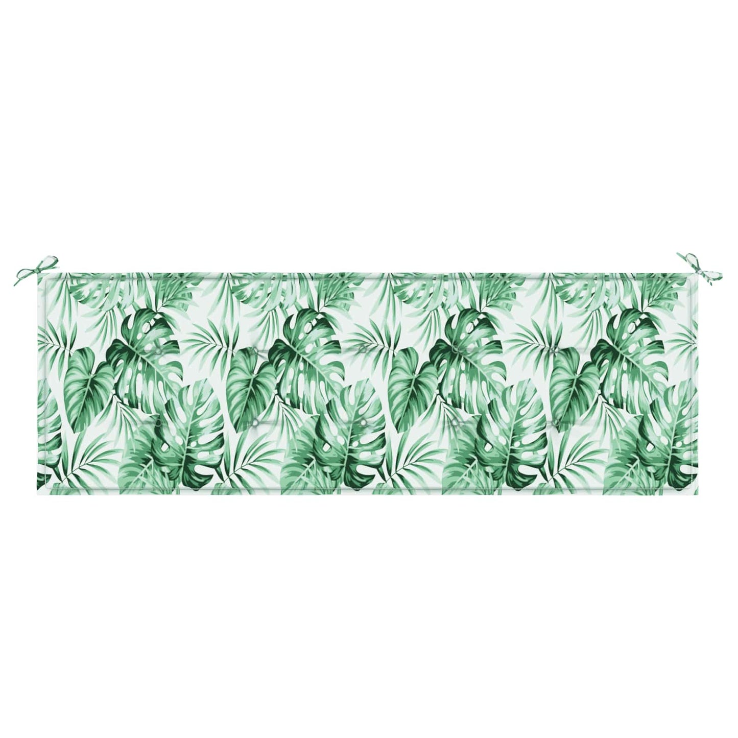 Coussin de banc Feuille Motif feuille 150 x 50 x 3 cm Tissu Oxford
