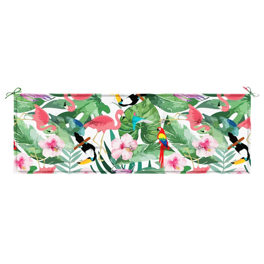 Garden Bench Cushion Multicolor 150x50x4 cm Oxford Fabric