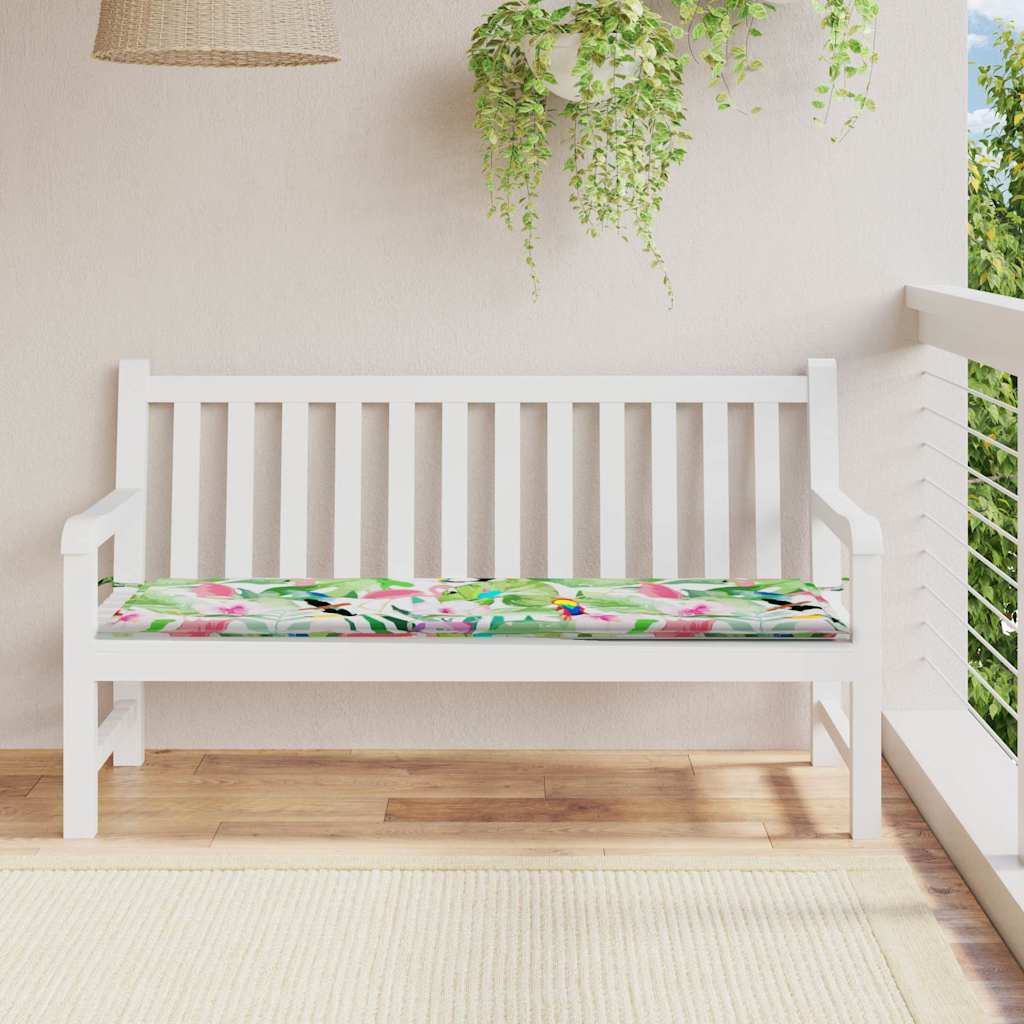 Garden Bench Cushion Multicolor 150x50x4 cm Oxford Fabric