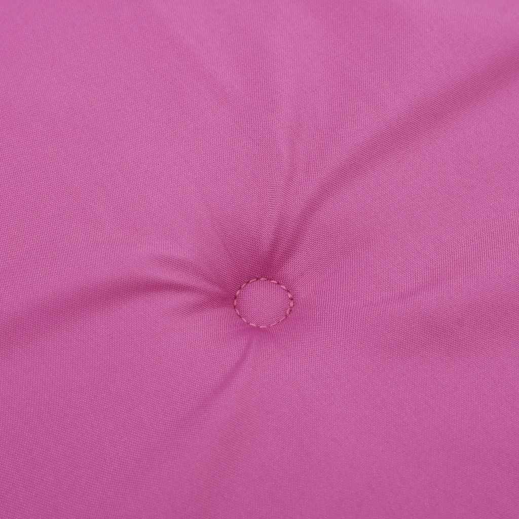 Gartenbank-Auflage Rosa 200x50x4 cm Stoff