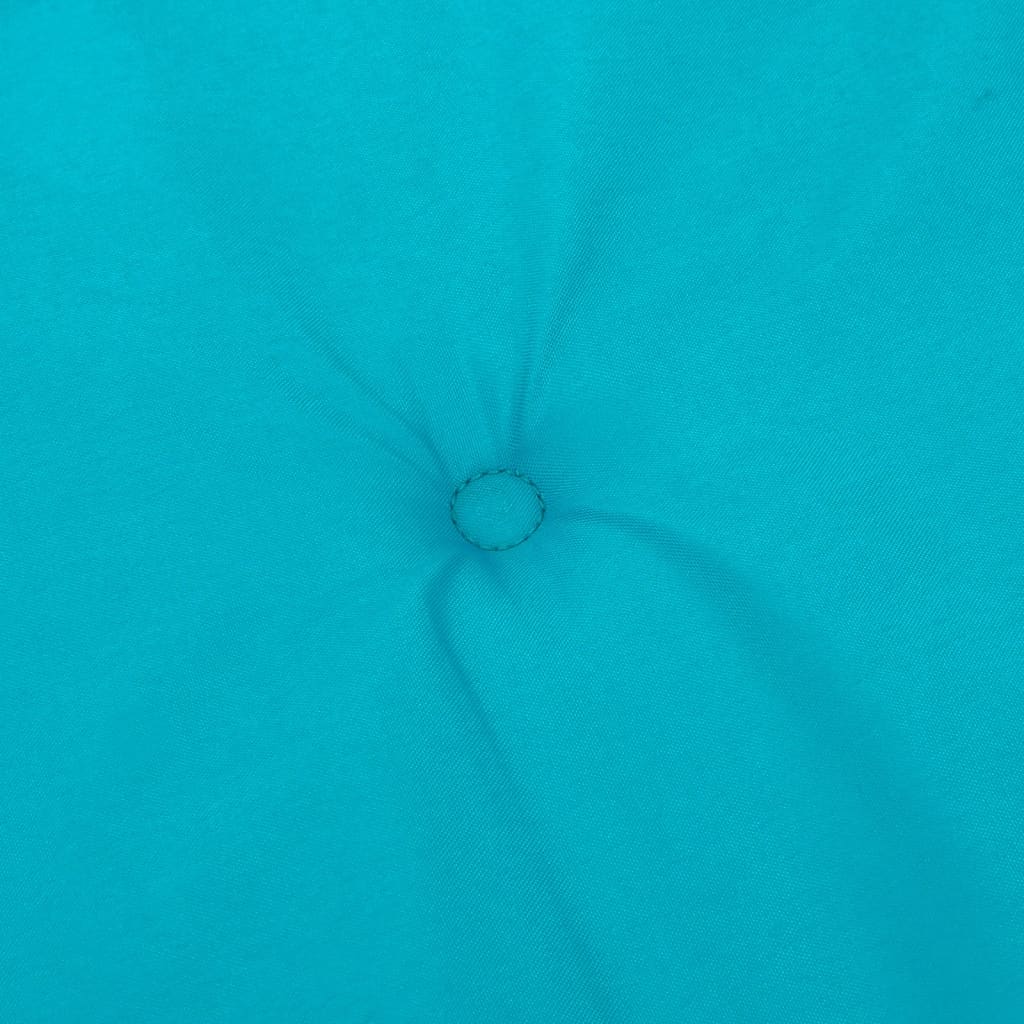 Coussins à dossier haut 6 pièces Tissu turquoise
