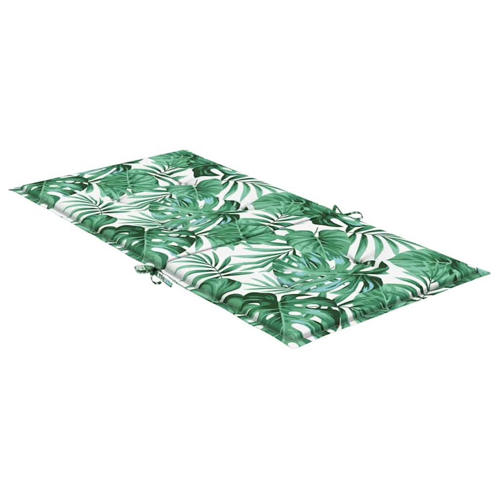 Coussin de dossier motif feuille 6 pcs motif feuille 100 x 50 x 3 cm