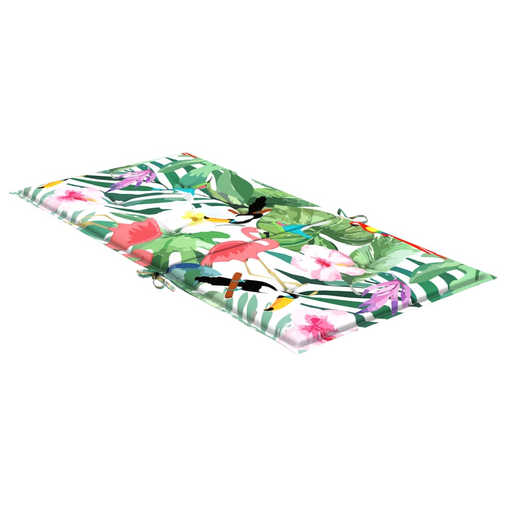 Coussins pour chaises basses 4 p. Tissu multicolore