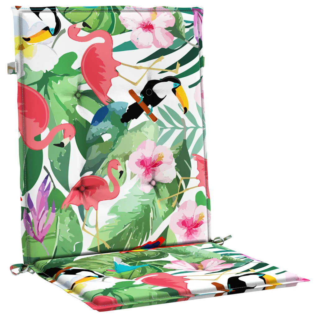 Coussins pour chaises basses 6 pcs Tissu multicolore