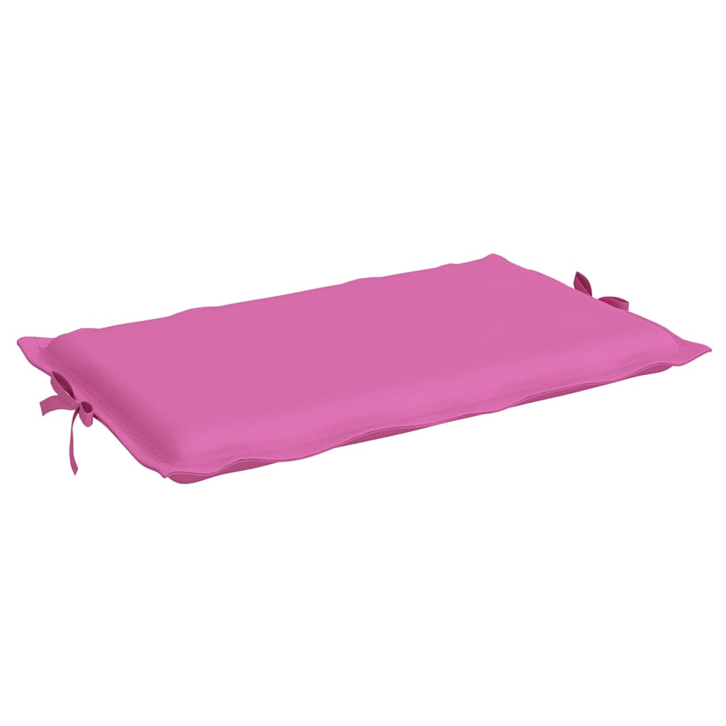Coussin de transat rose en tissu Oxford