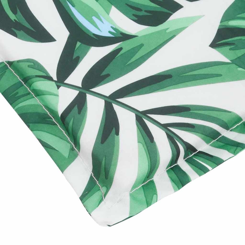 Deck Chair Cushion Leaf Pattern Oxford Fabric