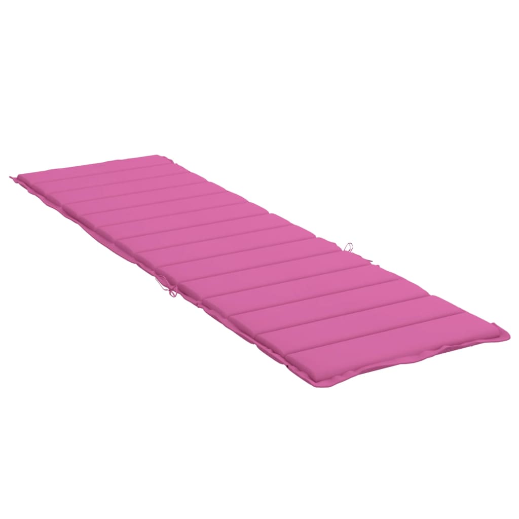 Coussin pour chaise longue en tissu Oxford rose