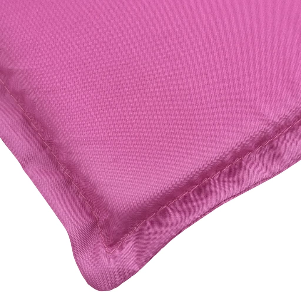 Coussin pour chaise longue en tissu Oxford rose